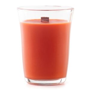 Mango Cooler wood wick candle 8 oz 50 hr burn time Crackles Celebrating Home NEW